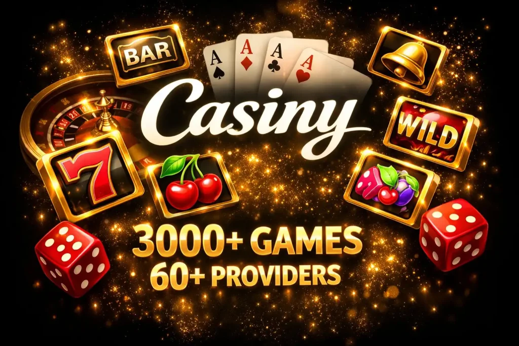 Casiny Casino 3000 slot games 60 providers