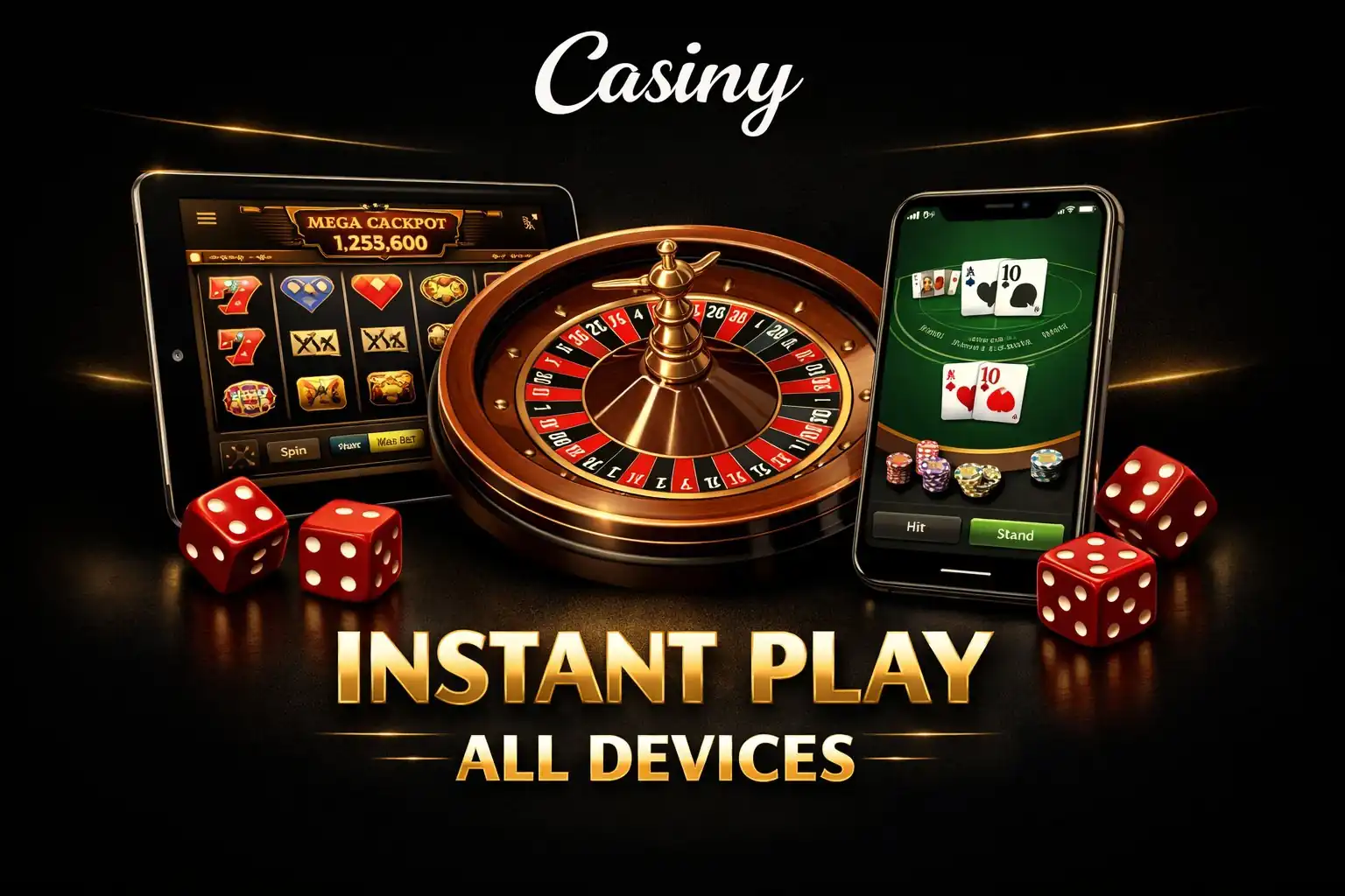 Casiny instant play browser casino mobile