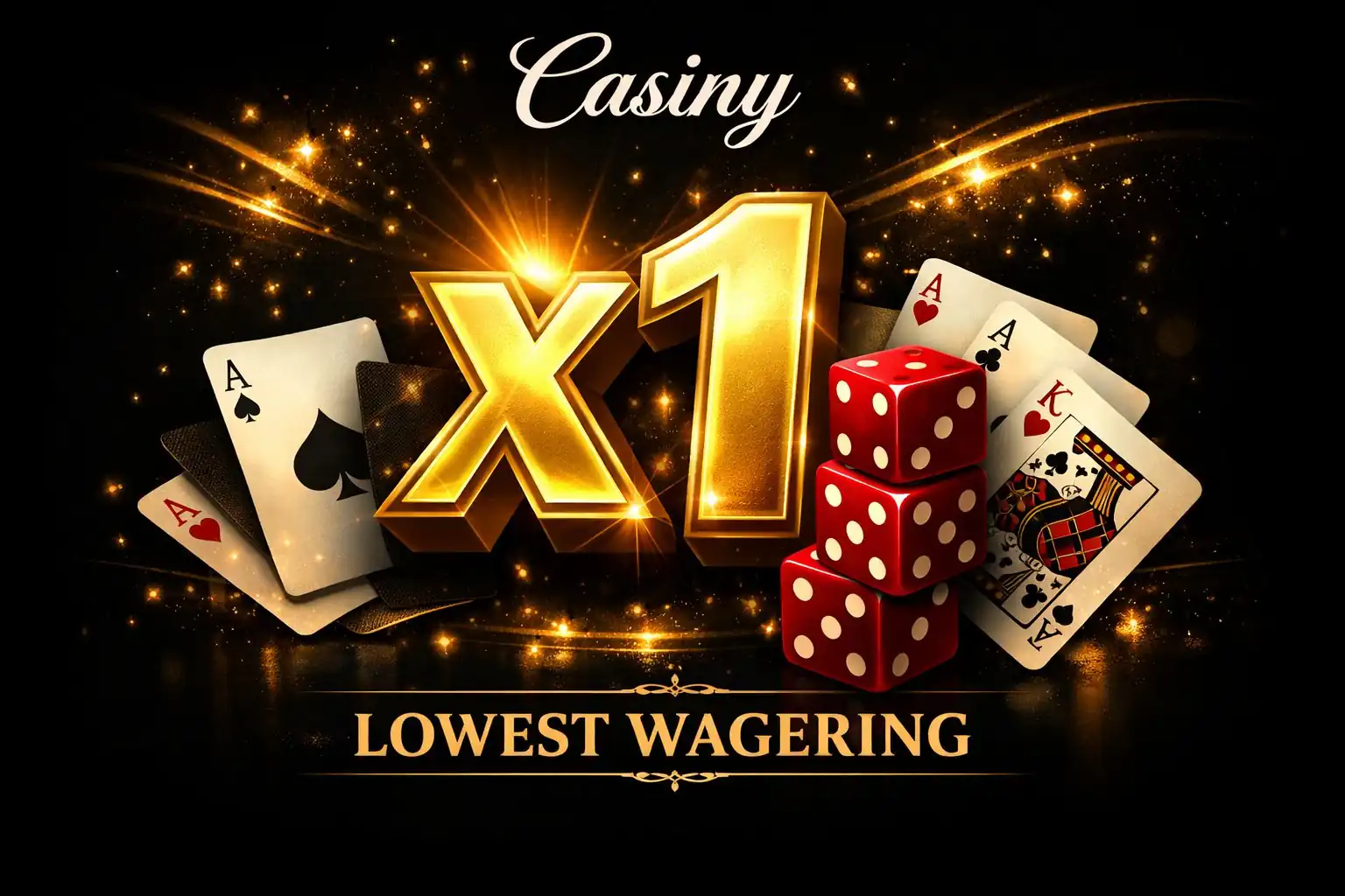 Casiny low wagering free spins for Australian players